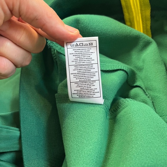 NWT Mitchell & Ness MLS Portland Timbers Track Jacket Green Yellow Zip Men's M - Picture 13 of 14